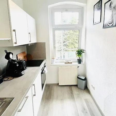 Renoviertes In Zentraler Lage - Wlan, Smart-tv, Kueche, Balkon Und Queensize-bett Fuer 4 Gaeste * Erfurt